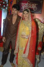Gurmeet Choudhary and Kratika Sengar at ZEE TV Punar Vivah serial launch in Westin Hotel on 30th Jan 2012 (40).JPG